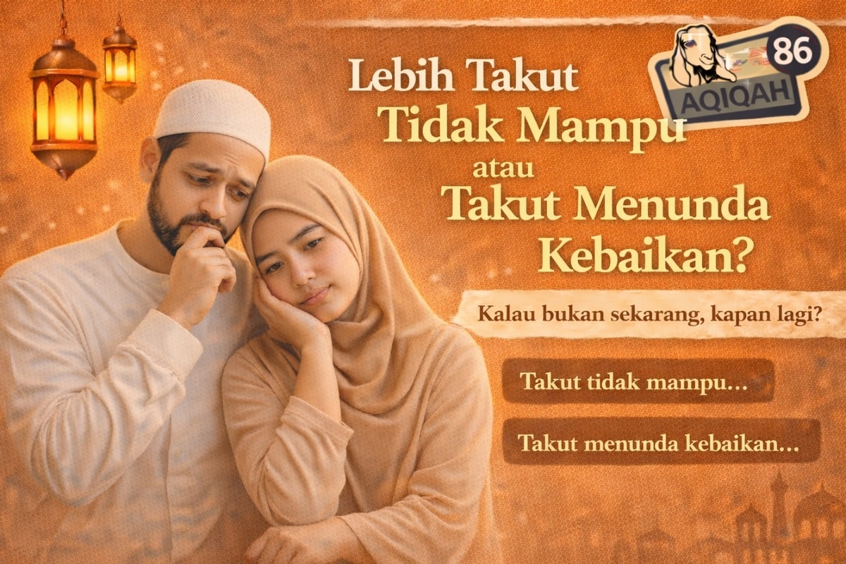 Lebih Takut Tidak Mampu atau Takut Menunda Kebaikan?