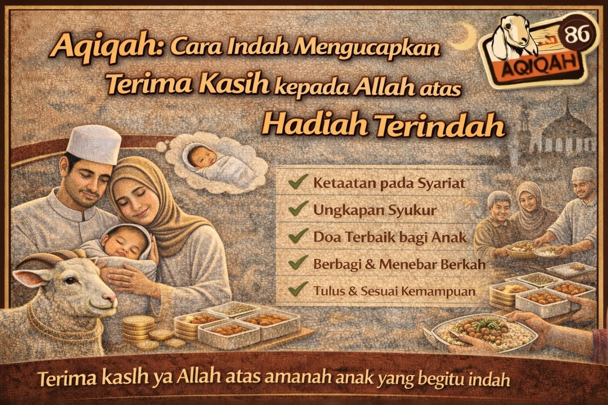 Aqiqah: Cara Indah Mengucapkan Terima Kasih kepada Allah atas Hadiah Terindah