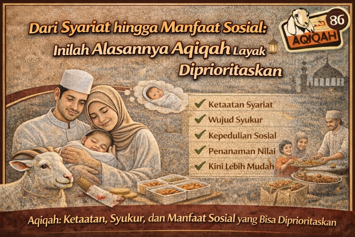 Dari Syariat hingga Manfaat Sosial: Inilah Alasannya Aqiqah Layak Diprioritaskan