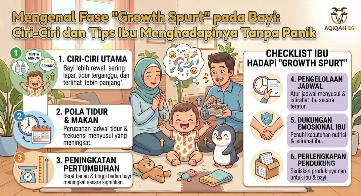 Mengenal Fase "Growth Spurt" pada Bayi: Ciri-Ciri dan Tips Ibu Menghadapinya Tanpa Panik