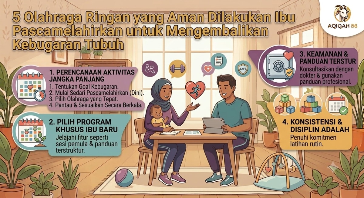 5 Olahraga Ringan yang Aman Dilakukan Ibu Pascamelahirkan untuk Mengembalikan Kebugaran Tubuh