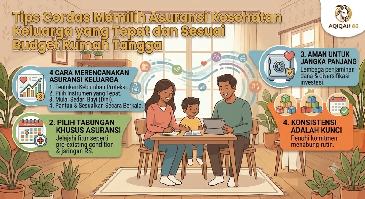 Tips Cerdas Memilih Asuransi Kesehatan Keluarga yang Tepat dan Sesuai Budget Rumah Tangga