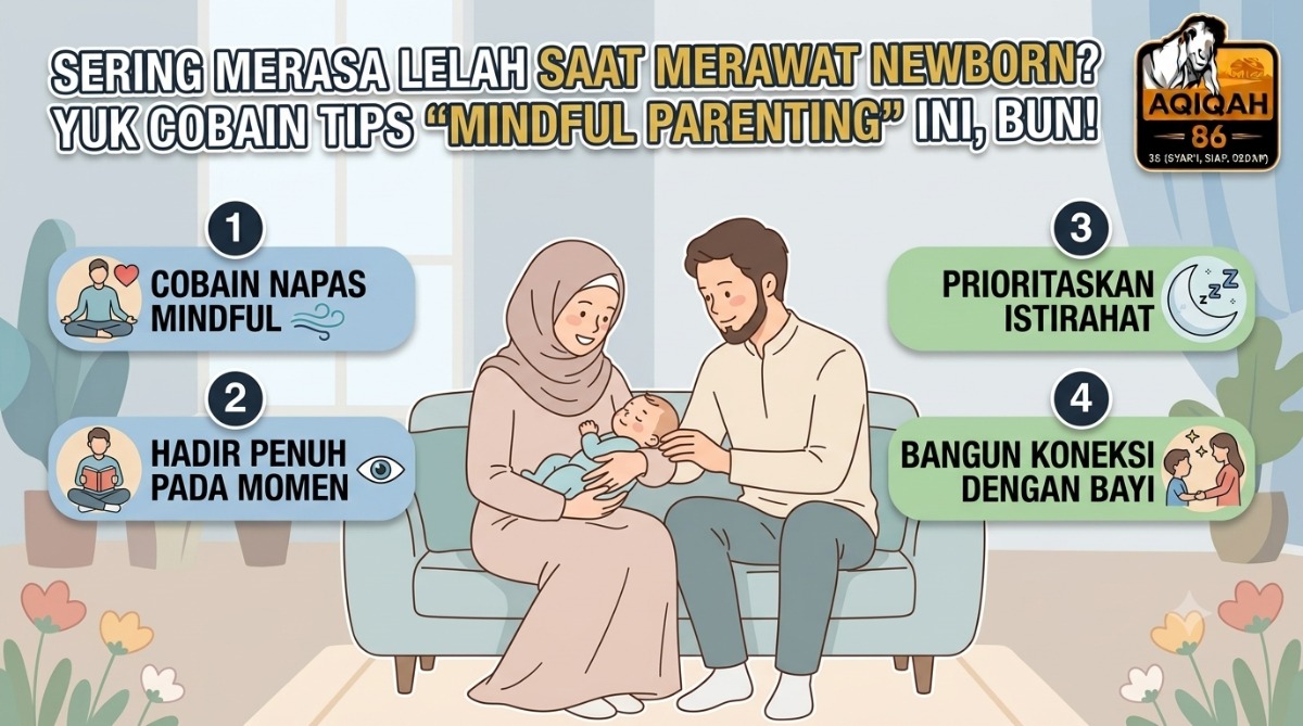 Sering Merasa Lelah Saat Merawat Newborn? Yuk Cobain Tips "Mindful Parenting" Ini, Bun!