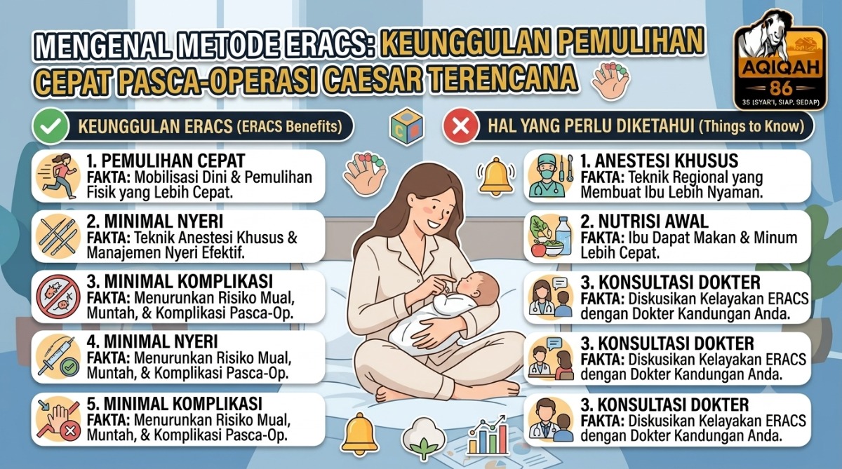 Mengenal Metode ERACS: Keunggulan Pemulihan Cepat Pasca-Operasi Caesar Terencana