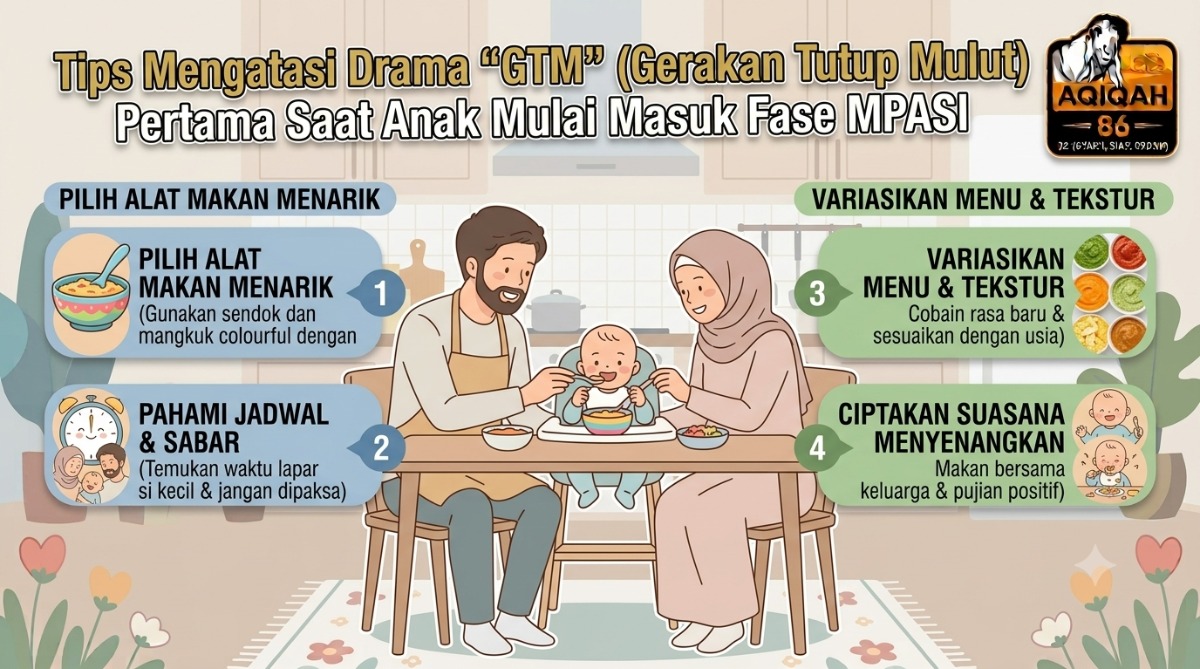 Tips Mengatasi Drama "GTM" (Gerakan Tutup Mulut) Pertama Saat Anak Mulai Masuk Fase MPASI