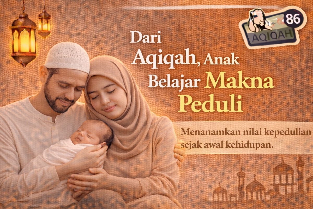 Dari Aqiqah, Anak Belajar Makna Peduli