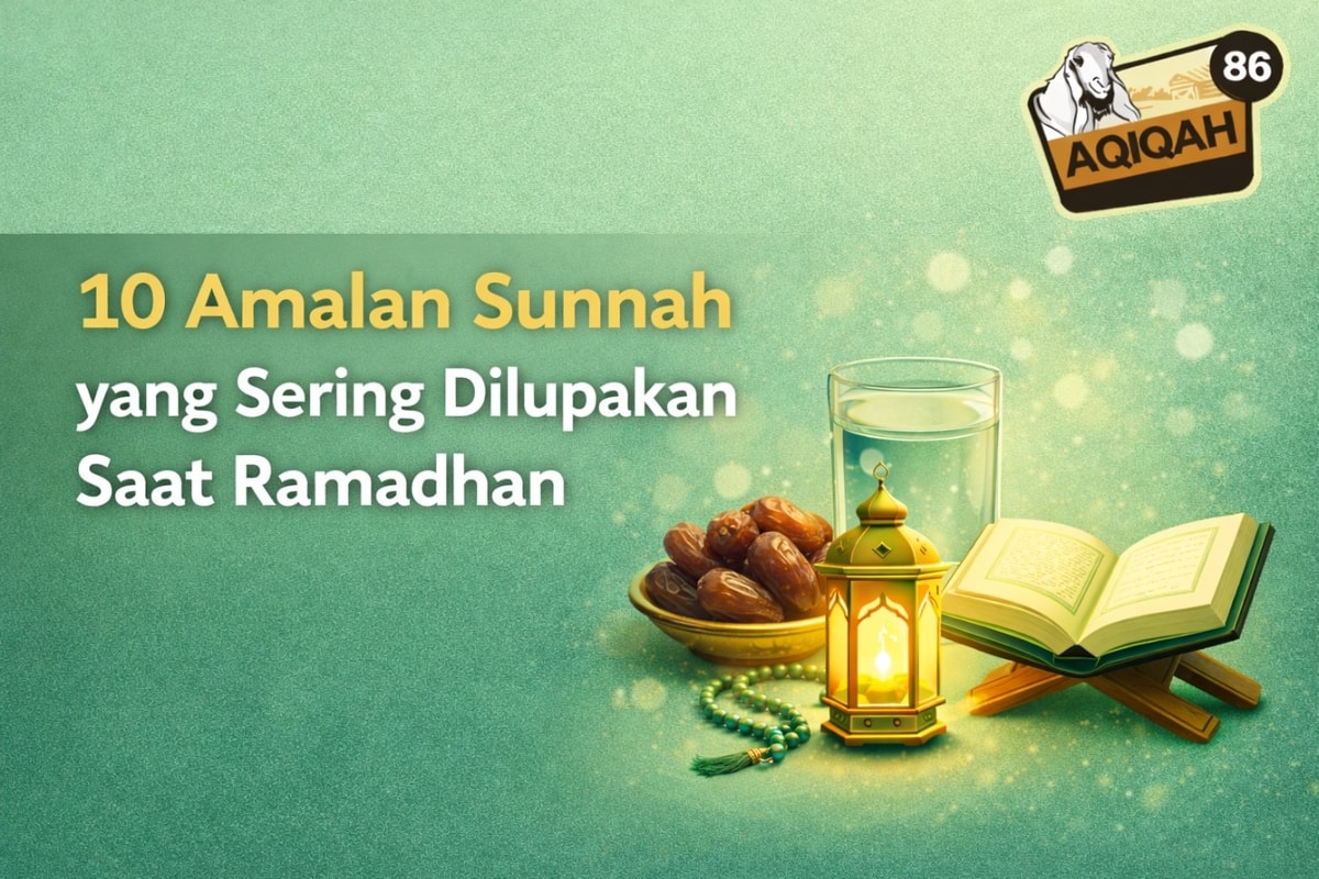 10 Amalan Sunnah yang Sering Dilupakan Saat Ramadhan