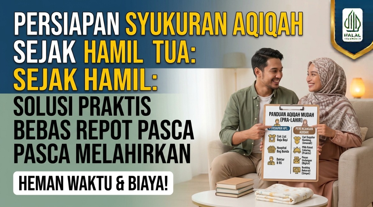 Persiapan Syukuran Aqiqah Sejak Hamil Tua: Solusi Praktis Bebas Repot Pasca Melahirkan