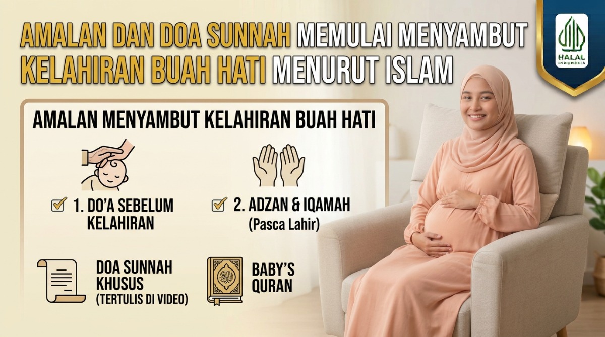 Amalan dan Doa Sunnah Memulai Menyambut Kelahiran Buah Hati Menurut Islam