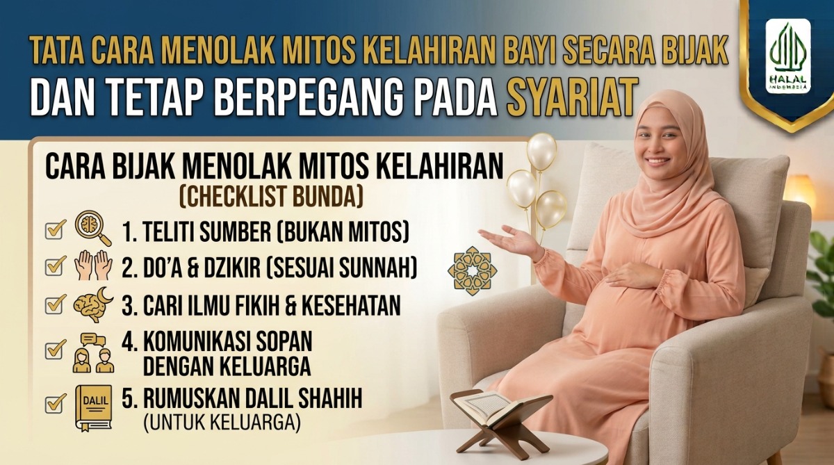 Tata Cara Menolak Mitos Kelahiran Bayi Secara Bijak dan Tetap Berpegang pada Syariat