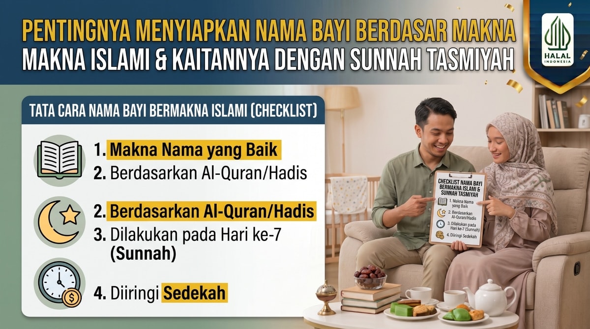 Pentingnya Menyiapkan Nama Bayi Berdasar Makna Islami dan Kaitannya dengan Sunnah Tasmiyah