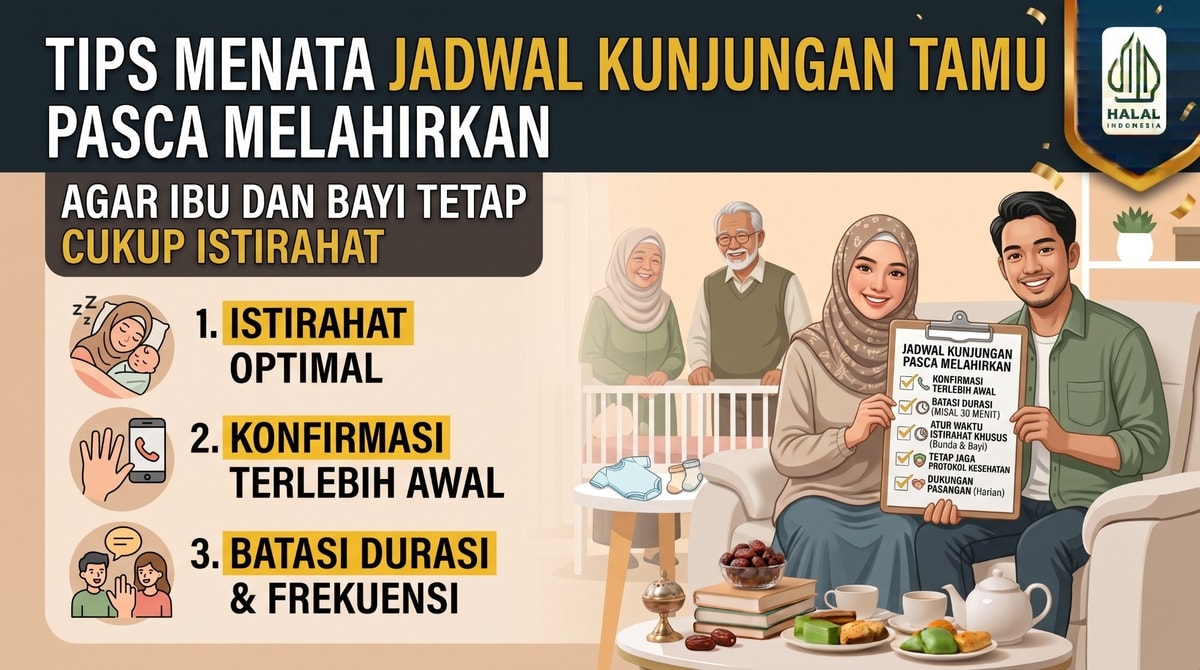 Tips Menata Jadwal Kunjungan Tamu Pasca Melahirkan Agar Ibu dan Bayi Tetap Cukup Istirahat