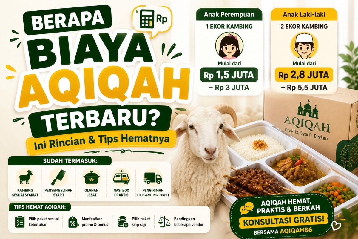 Berapa Biaya Aqiqah Terbaru? Ini Rincian & Tips Hematnya