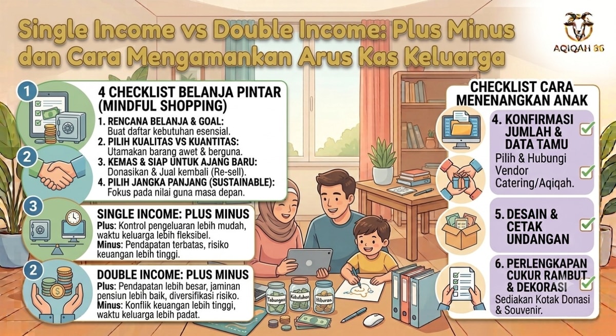 Single Income vs Double Income: Plus Minus dan Cara Mengamankan Arus Kas Keluarga