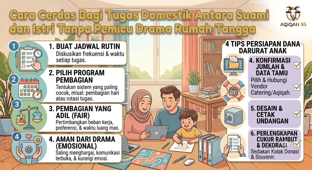 Cara Cerdas Bagi Tugas Domestik Antara Suami dan Istri Tanpa Pemicu Drama Rumah Tangga