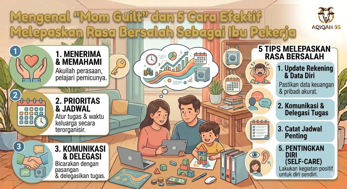 Mengenal "Mom Guilt" dan 5 Cara Efektif Melepaskan Rasa Bersalah Sebagai Ibu Pekerja