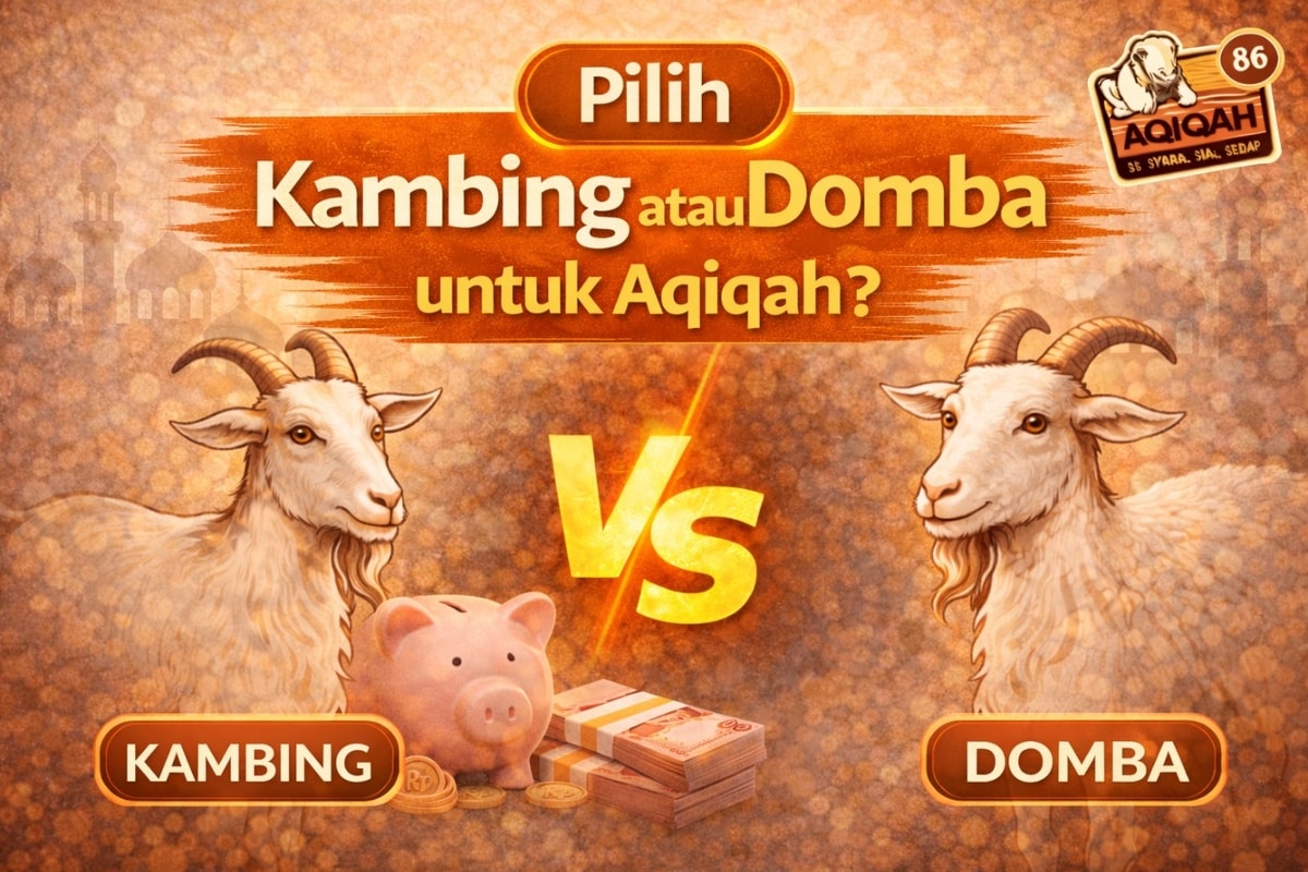 Pilih Kambing atau Domba untuk Aqiqah? Ini Penjelasannya