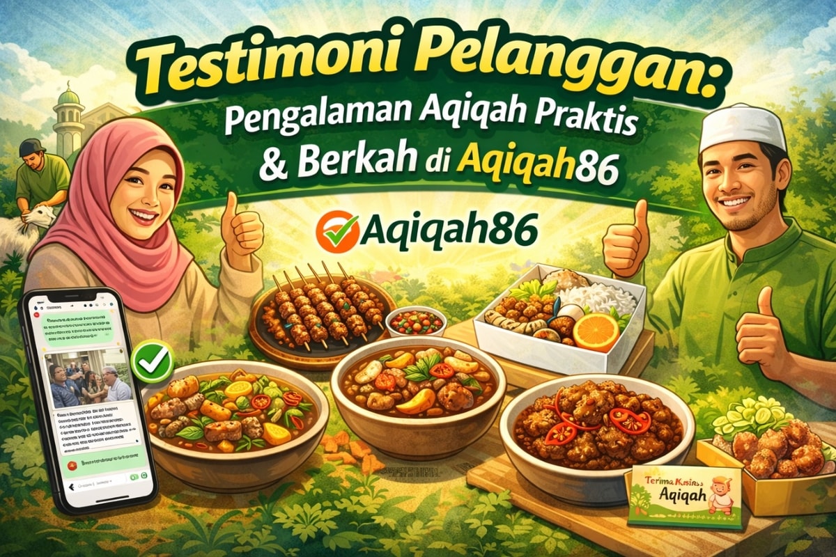 Testimoni Pelanggan: Pengalaman Aqiqah Praktis & Berkah di Aqiqah86