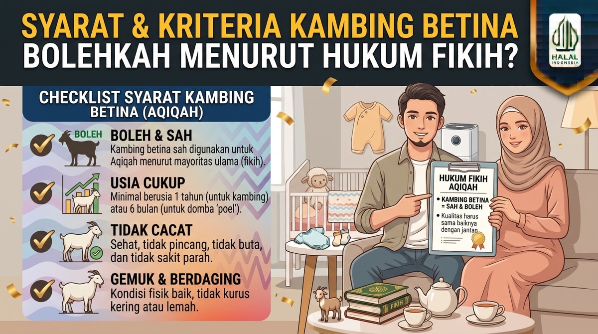 Syarat dan Kriteria Kambing Betina untuk Aqiqah: Bolehkah Menurut Hukum Fikih?
