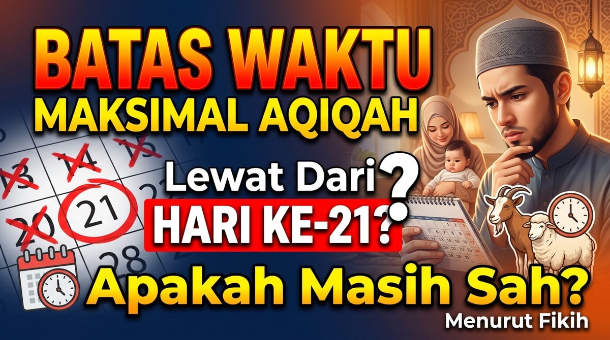 Batas Waktu Maksimal Aqiqah Menurut Fikih: Apakah Masih Sah Jika Lewat dari Hari Ke-21?