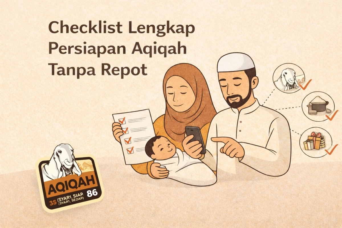 Checklist Lengkap Persiapan Aqiqah Tanpa Repot