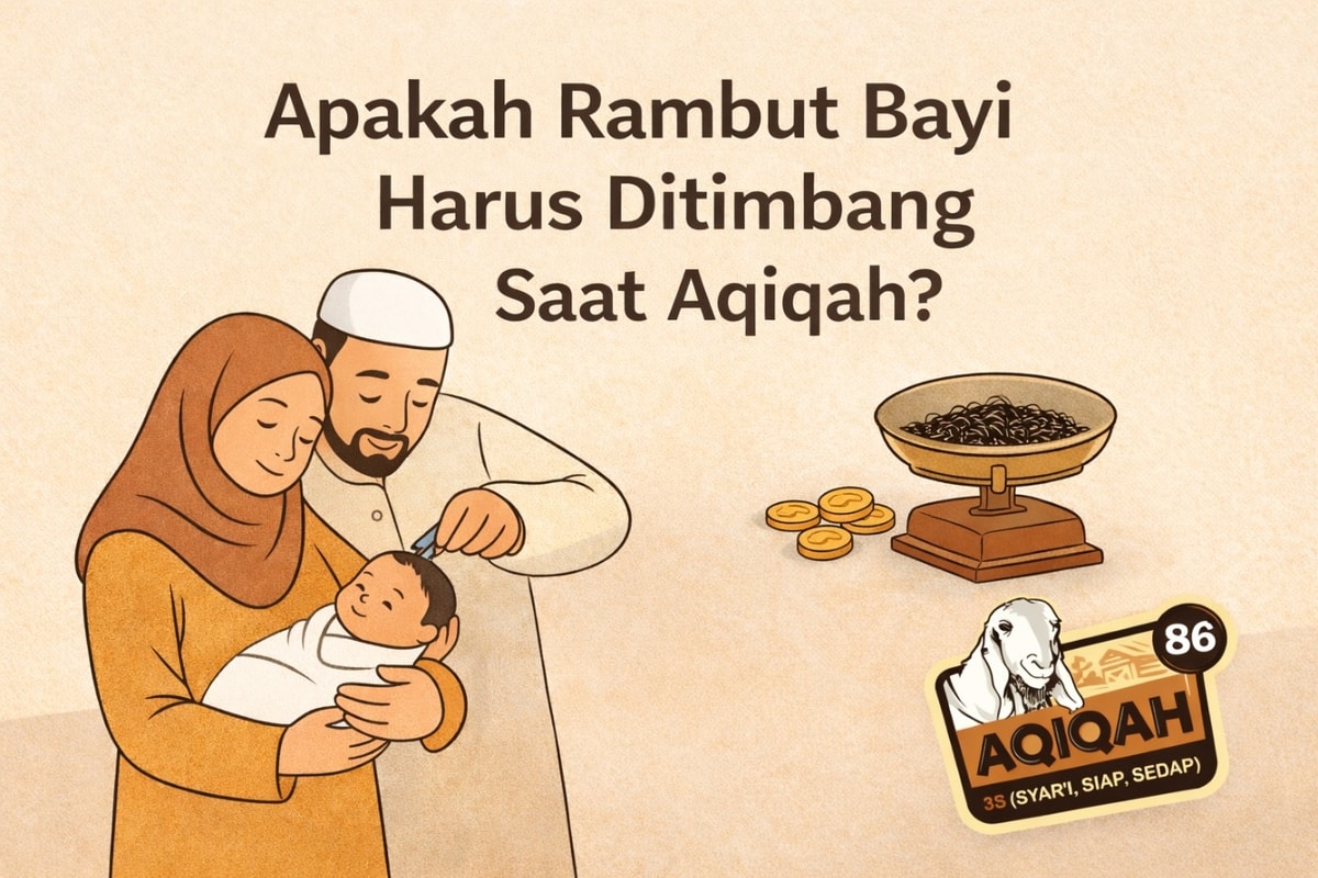 Apakah Rambut Bayi Harus Ditimbang Saat Aqiqah?