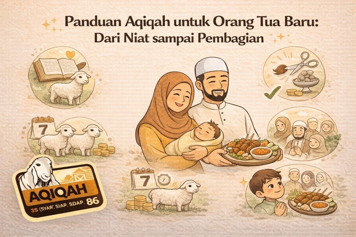 Panduan Aqiqah untuk Orang Tua Baru: Dari Niat sampai Pembagian