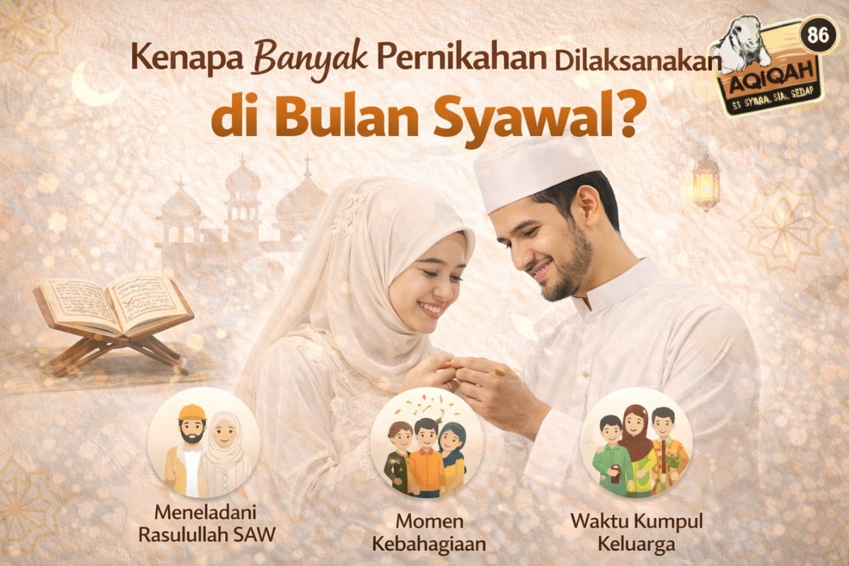 Kenapa Banyak Pernikahan Dilaksanakan di Bulan Syawal?