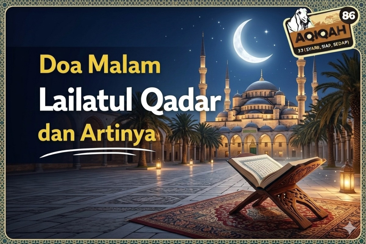 Doa Malam Lailatul Qadar dan Artinya