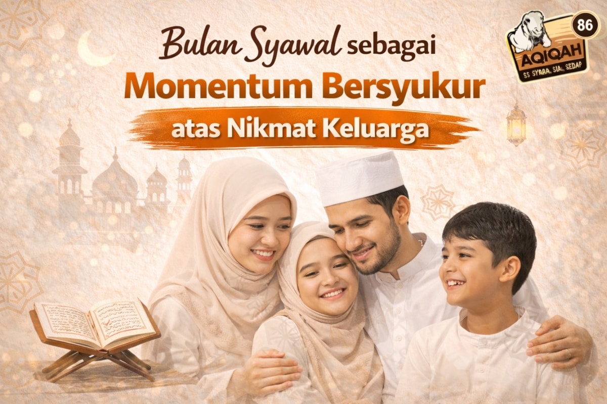 Bulan Syawal sebagai Momentum Bersyukur atas Nikmat Keluarga