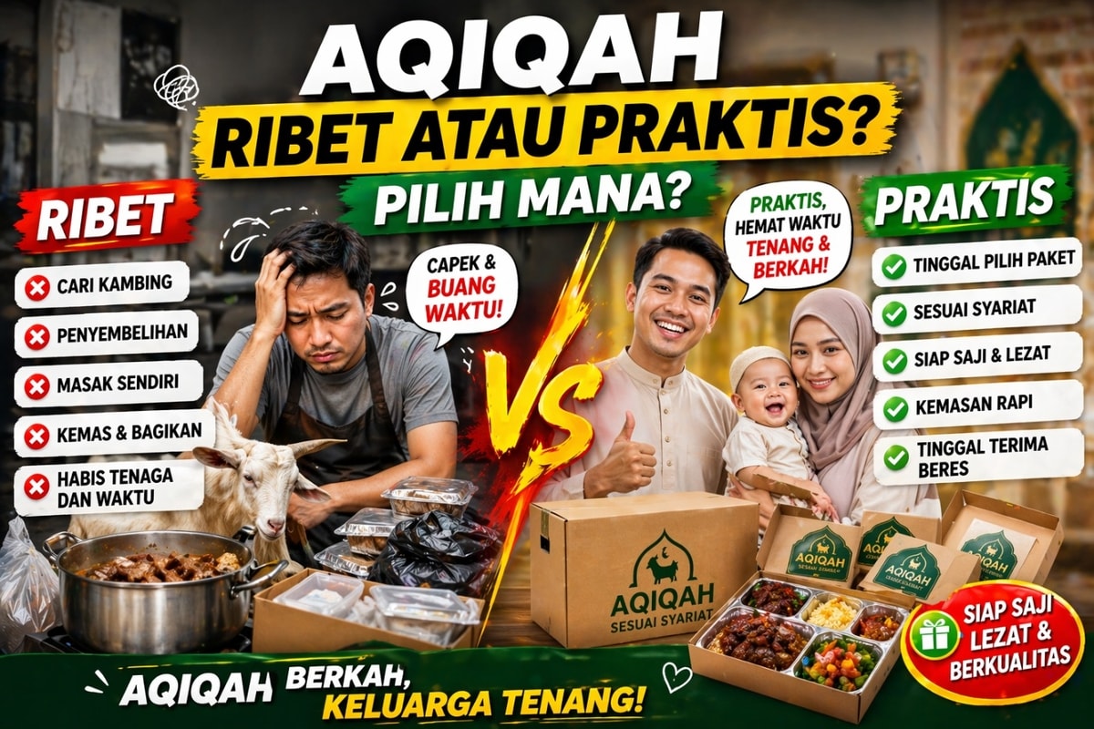 Kenapa Aqiqah Lebih Praktis dengan Paket Siap Saji