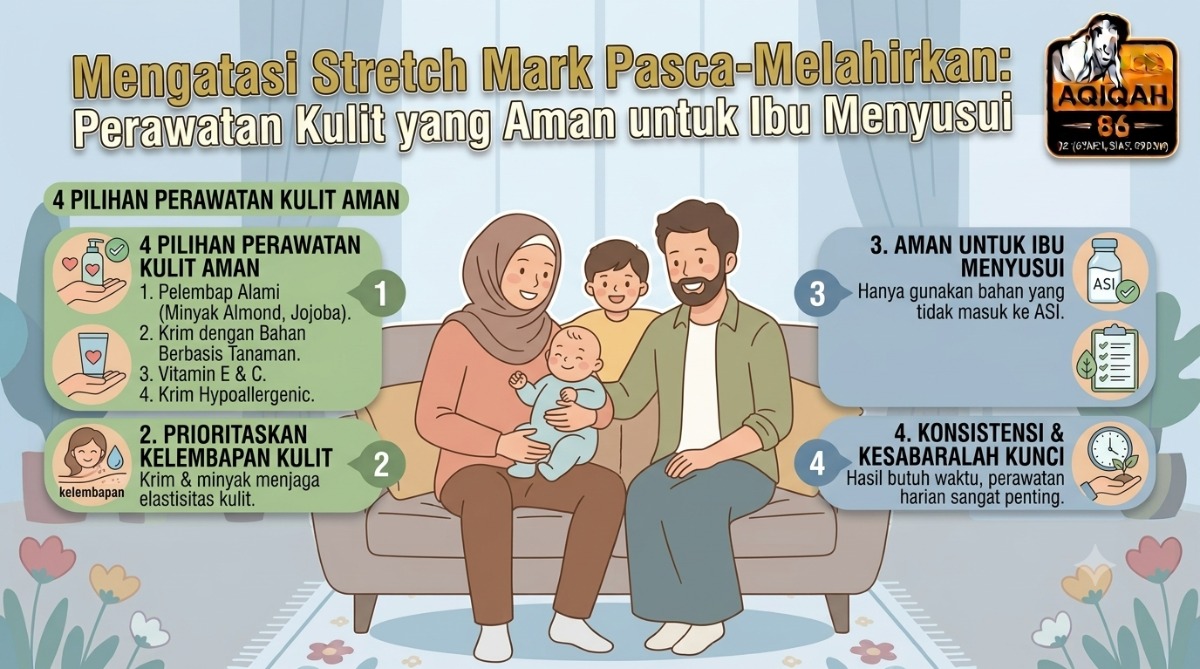 Mengatasi Stretch Mark Pasca-Melahirkan: Perawatan Kulit yang Aman untuk Ibu Menyusui