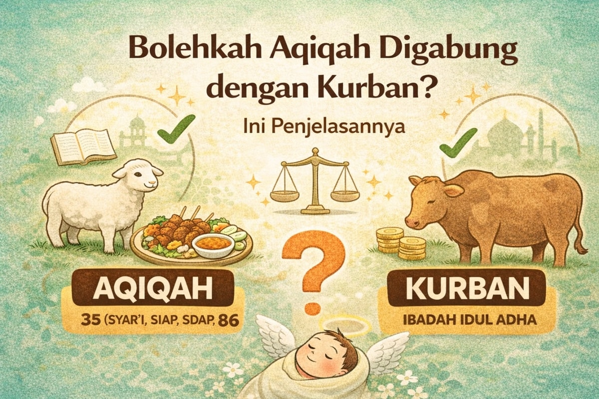 Bolehkah Aqiqah Digabung dengan Kurban? Ini Penjelasannya