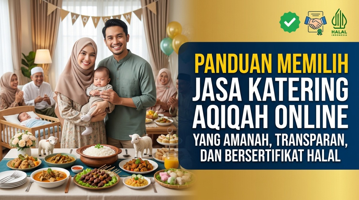 Panduan Memilih Jasa Katering Aqiqah Online yang Amanah, Transparan, dan Bersertifikat Halal