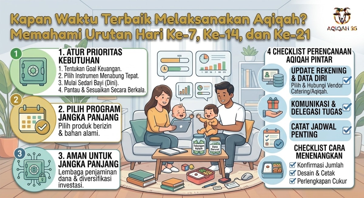 Kapan Waktu Terbaik Melaksanakan Aqiqah? Memahami Urutan Hari Ke-7, Ke-14, dan Ke-21