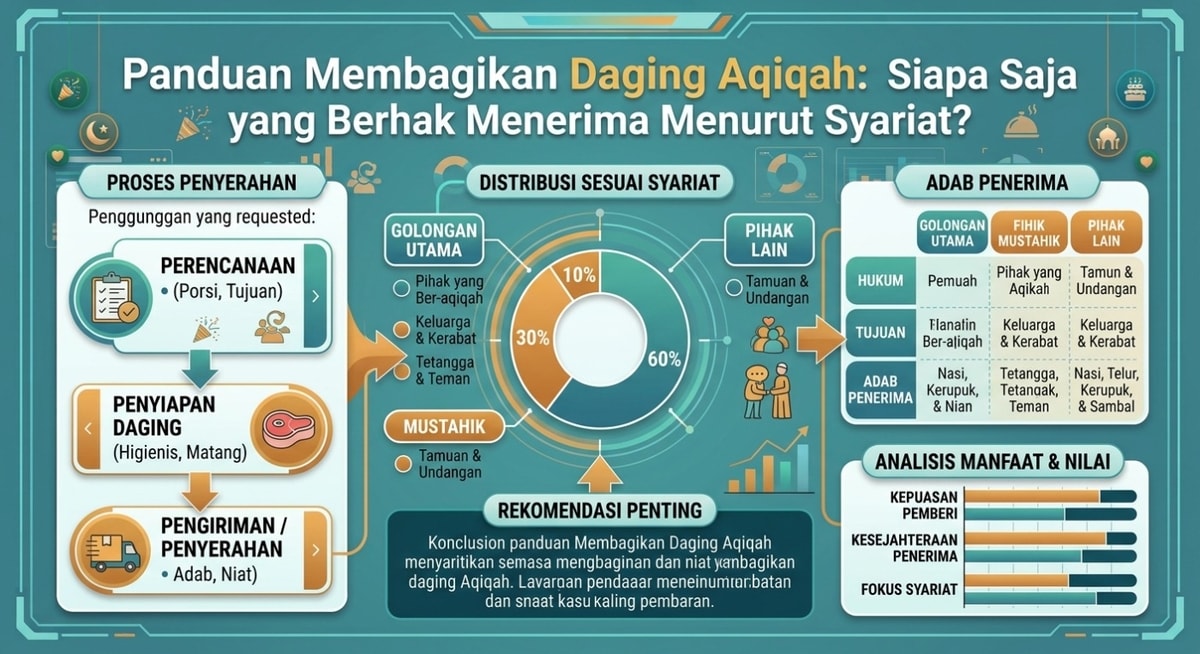 Panduan Membagikan Daging Aqiqah: Siapa Saja yang Berhak Menerima Menurut Syariat?