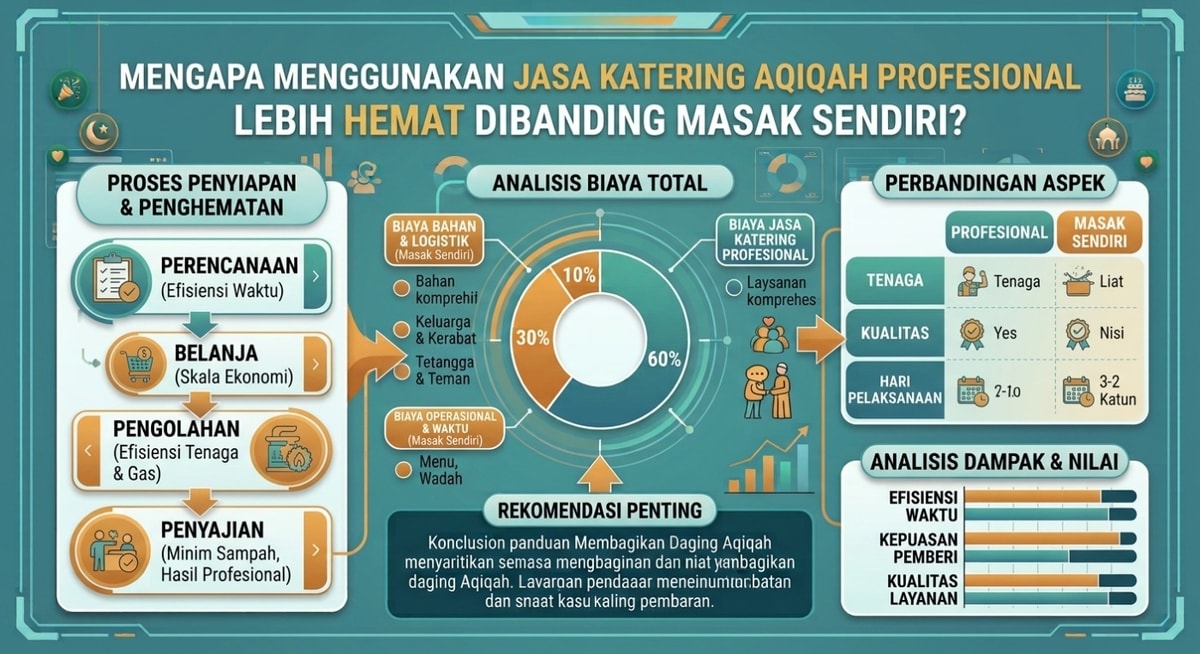 Mengapa Menggunakan Jasa Katering Aqiqah Profesional Lebih Hemat Dibanding Masak Sendiri?
