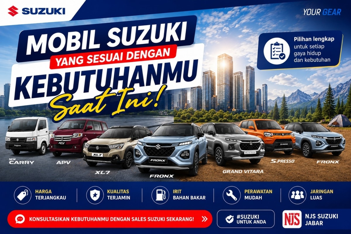 Mobil Suzuki yang Sesuai dengan Kebutuhanmu Saat Ini: Jangan Asal Pilih, Sesuaikan dengan Gaya Hidupmu!