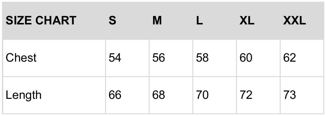Fit : Nyaman | Panjang : Regular | Rekomendasi cuaca : Cuaca sedang