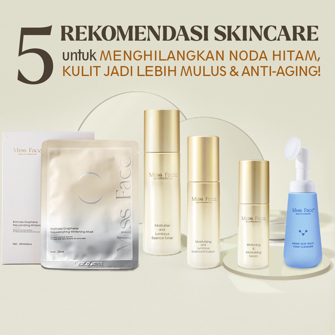 5 Rekomendari Skincare Untuk Menghilangkan Noda Hitam, Kulit Lebih ...