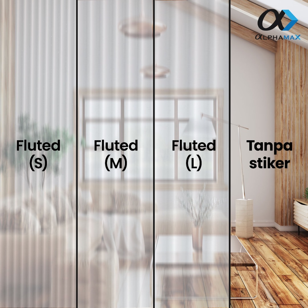Solusi Renovasi Modern & Ekonomis: Fluted / Morru Sticker, Alternatif Cerdas Pengganti Kaca Moru