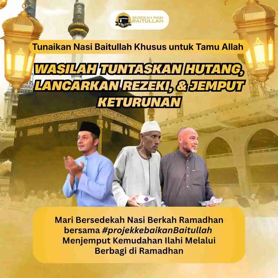 sedekah nasi baitullah