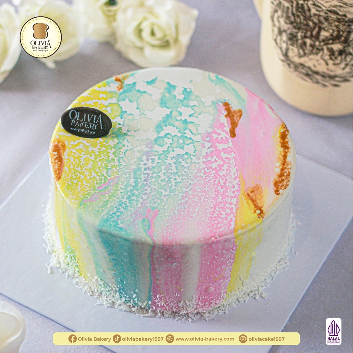 Mango Coconut Cake
