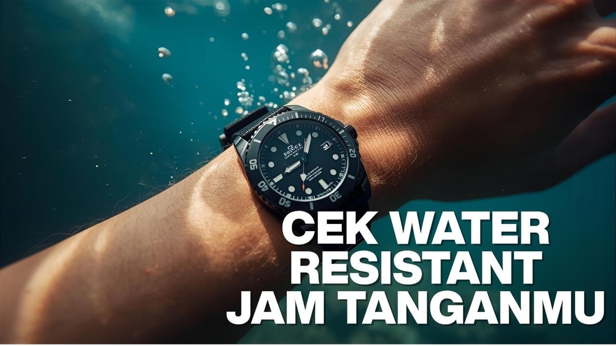 "Jam Tangan Tahan Air? Mari Kenali Level Water Resistant pada Jam Tangan"