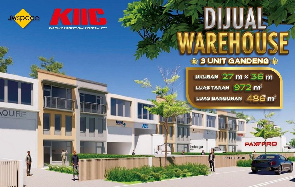 Spesifikasi Luasan Gudang