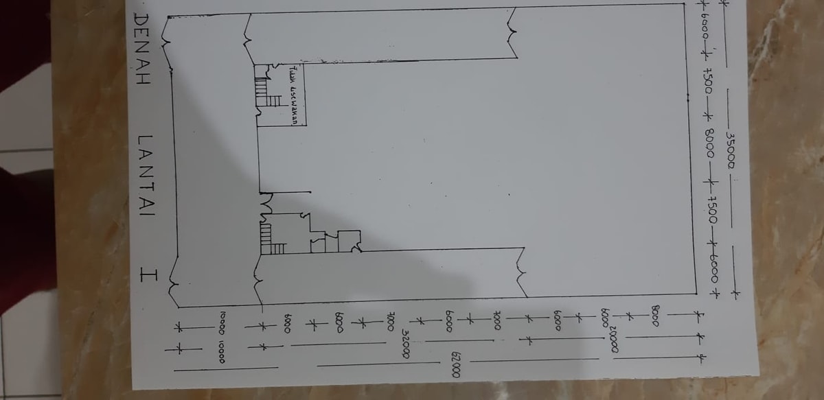 Layout Gudang lantai 1