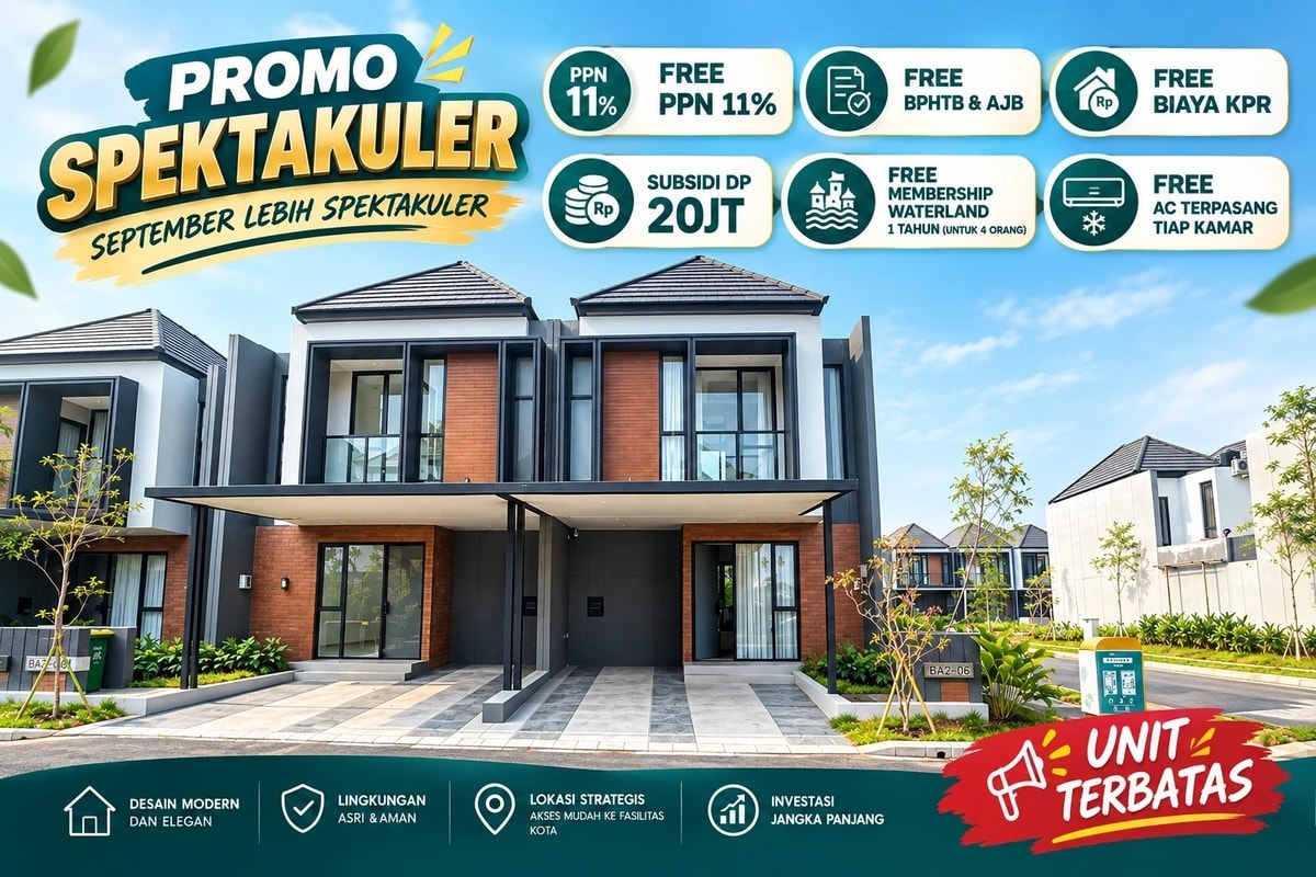 Promo Spectacular Tipe Valencia Metland Cibitung