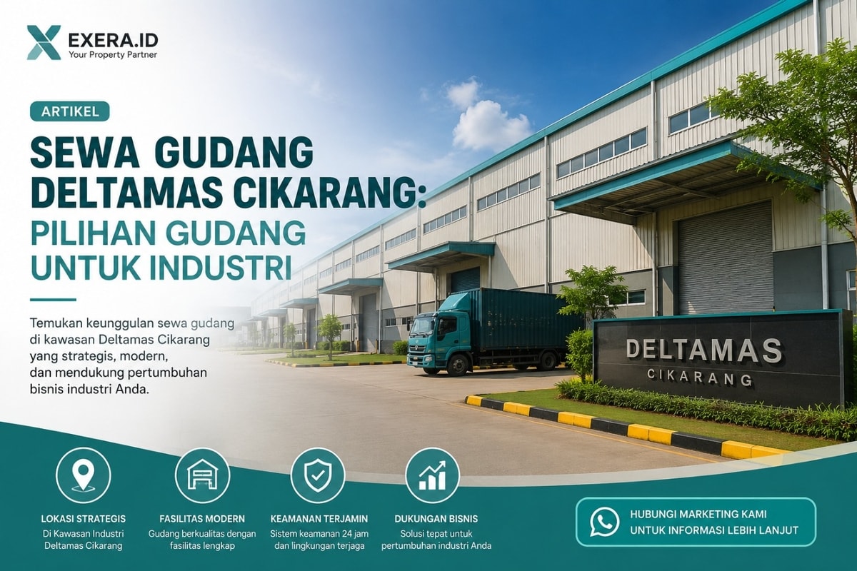 Sewa Gudang Deltamas Cikarang: Pilihan Gudang untuk Industri