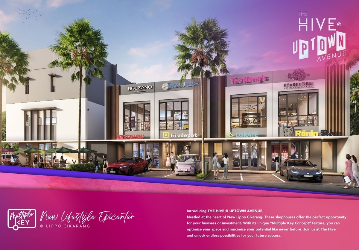 TELAH DI BUKA RUKO BARU THE HIVE UPTOWN AVENUE