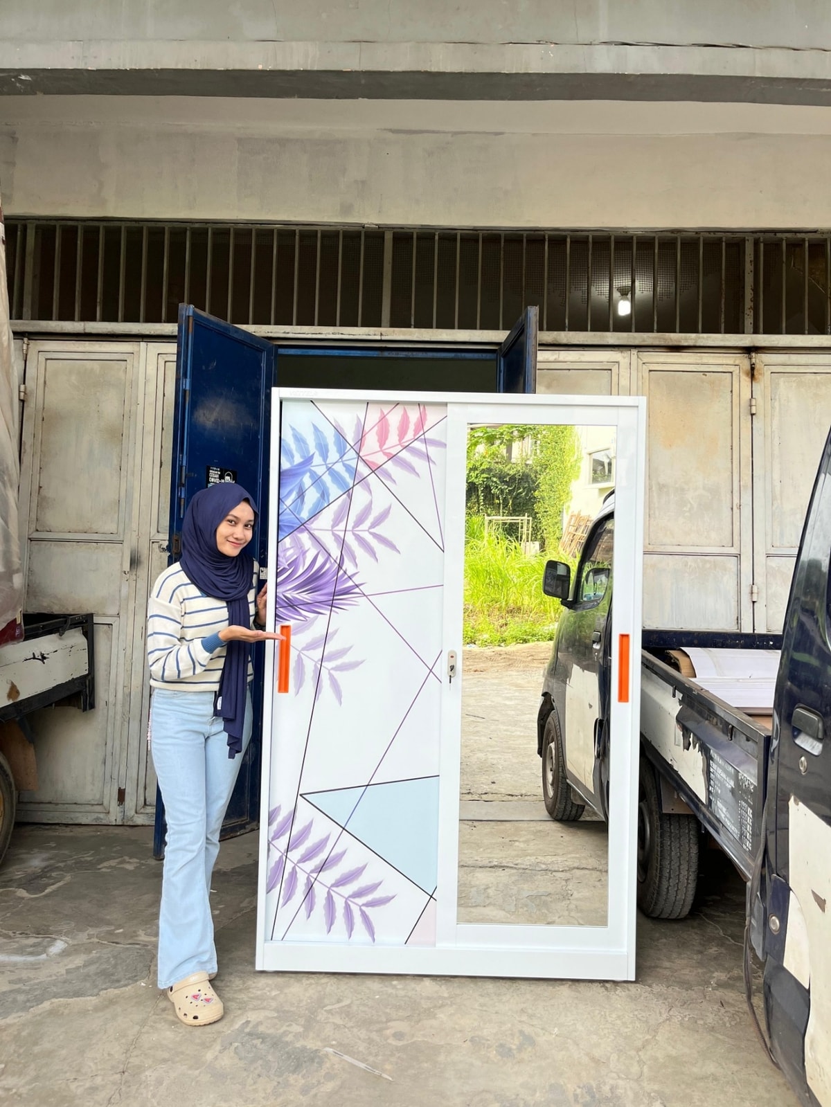 Furniture Palembang (lemari pakaian sliding)